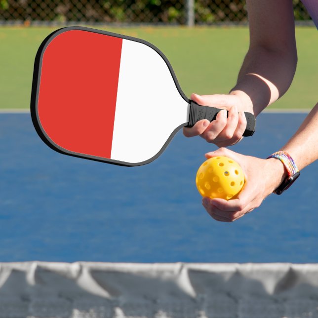 Indonesia flag pickleball paddle (Insitu)
