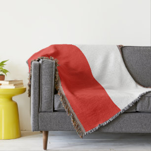 Indonesia flag throw blanket