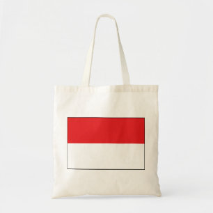 Indonesia Flag Tote Bag