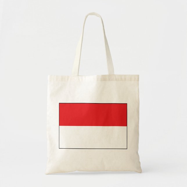 Indonesia Flag Tote Bag (Front)