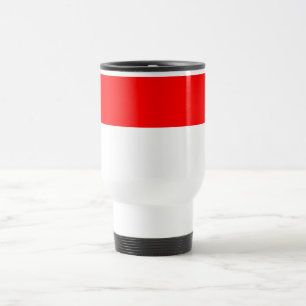 Indonesia Flag Travel Mug