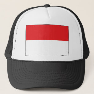 Indonesia Flag Trucker Hat