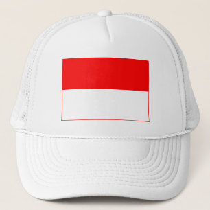Indonesia Flag Trucker Hat