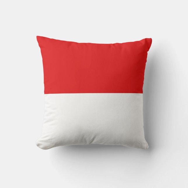 Indonesia Flag x Flag Pillow (Front)