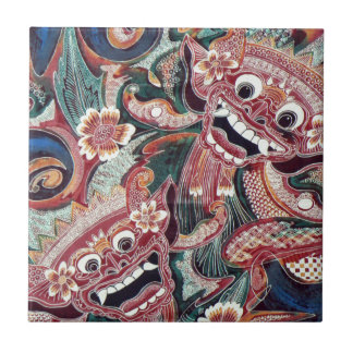 Indonesia graffiti ceramic tile