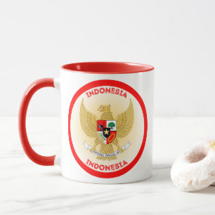 Indonesia Heritage Emblem Mug