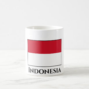 Indonesia (Indonesian) Flag Coffee Mug