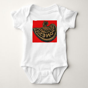 Indonesia Javanese Shadow Puppet Cultural Art Baby Bodysuit