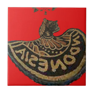 Indonesia Javanese Shadow Puppet Cultural Art Ceramic Tile