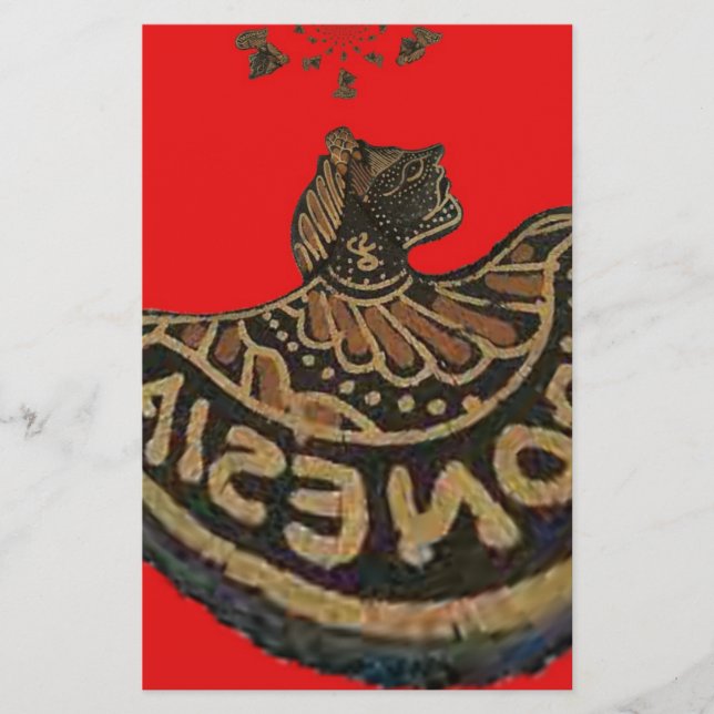 Indonesia Javanese Shadow Puppet Cultural Art Stationery (Front)