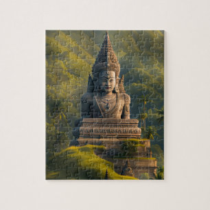 Indonesia Mountain Buddha  Jigsaw Puzzle