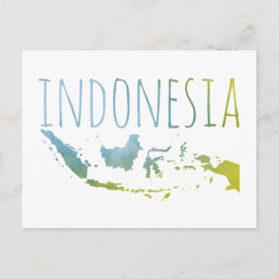 Indonesia Postcard