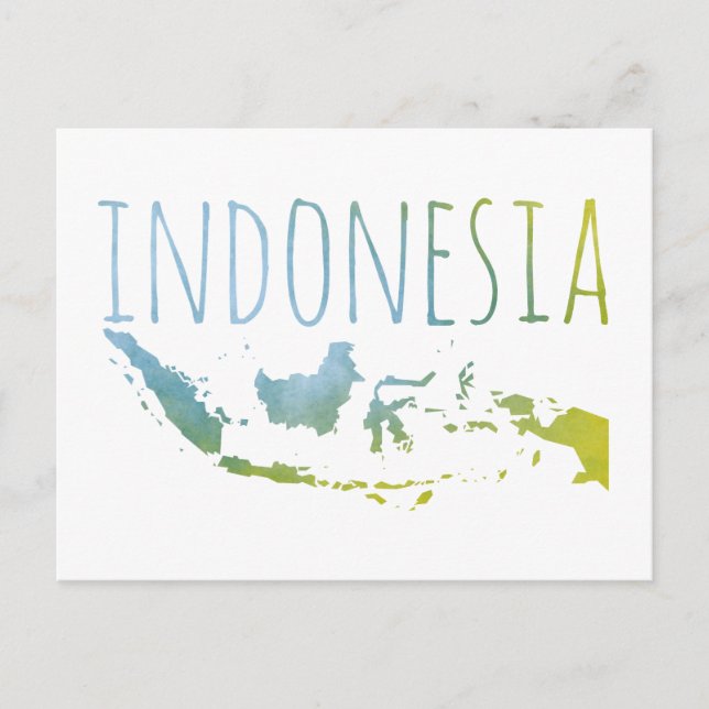 Indonesia Postcard (Front)