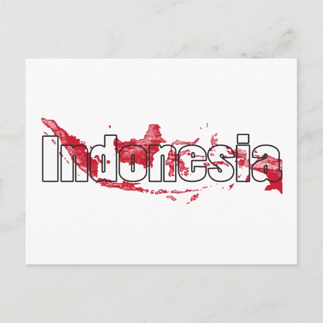 Indonesia Postcard (Front)