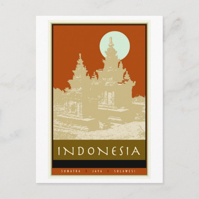 Indonesia Postcard (Front)
