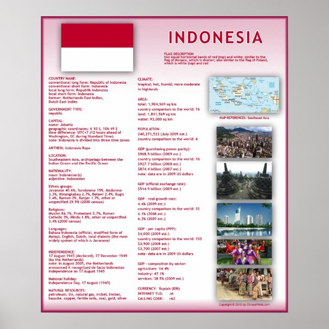 Indonesia Poster (Front)