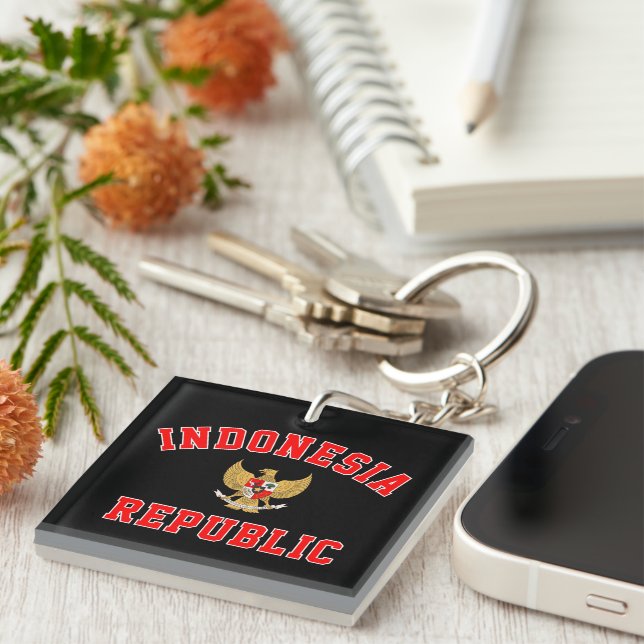 Indonesia Republic Key Ring (Front Right)
