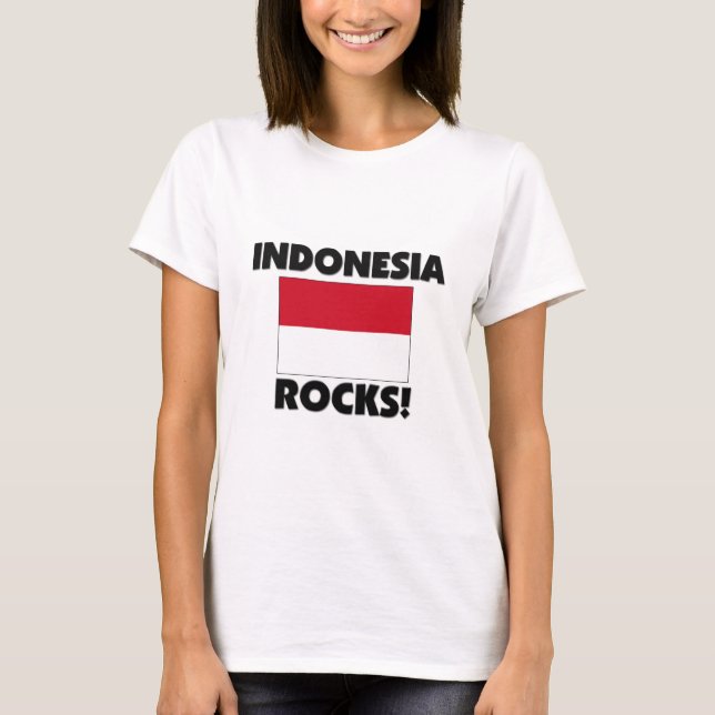 Indonesia Rocks T-Shirt (Front)