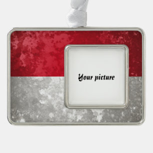 Indonesia Silver Plated Framed Ornament