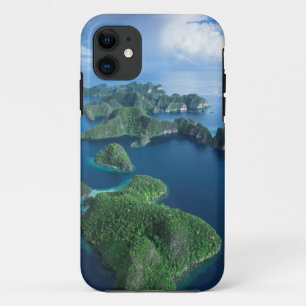 Indonesia, West Papua. Aerial Of Raja Ampat iPhone 11 Case