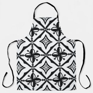 Indonesian batik motifs with very distinctive patt apron