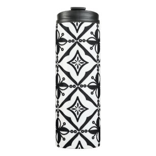 Indonesian batik motifs with very distinctive patt thermal tumbler