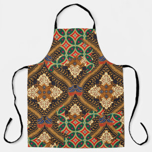 Indonesian batik motifs with very distinctive plan apron