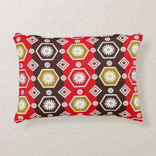 Indonesian batik motifs with very distinctive plan decorative cushion