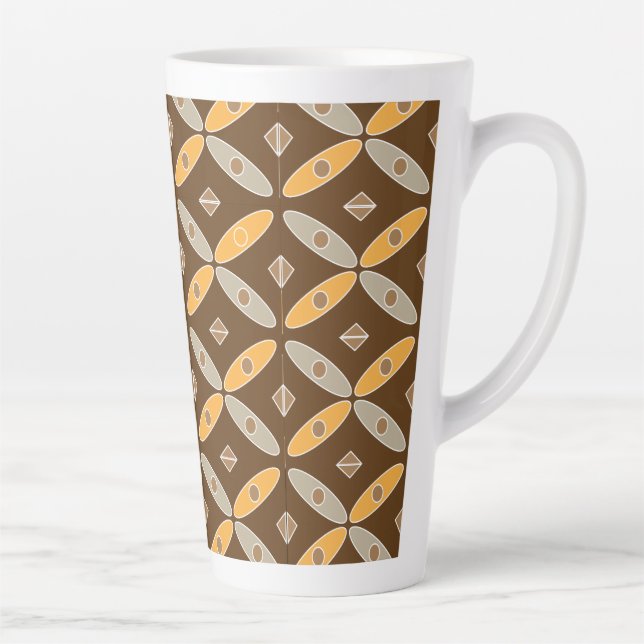 Indonesian Batik Pattern Mug (Right)