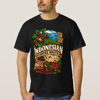 Indonesian Coffee Route part 2 T-Shirt