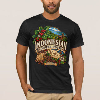 Indonesian Coffee Route T-Shirt
