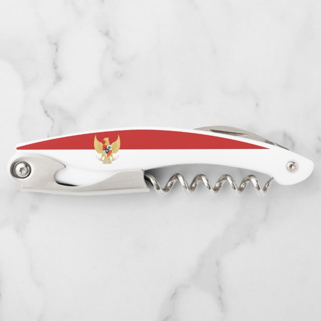 Indonesian flag-emblem corkscrew (Front)