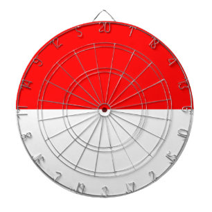 Indonesian Flag (Indonesia) Dartboard