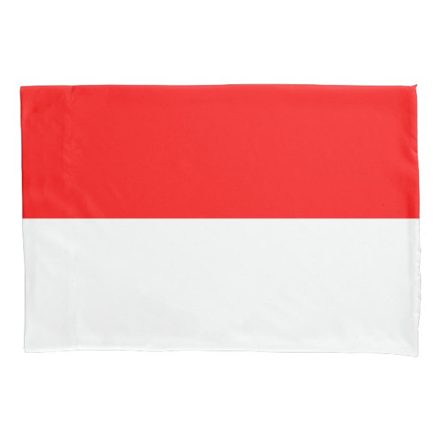 Indonesian Flag (Indonesia) Pillow Case (Front-Left)