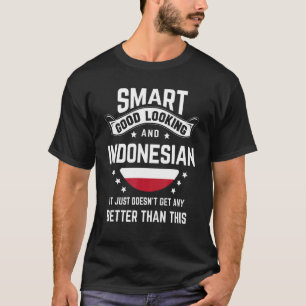 Indonesian Flag Native Pride Indonesian Roots T-Shirt