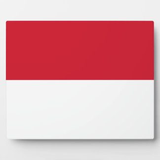 Indonesian Flag Plaque
