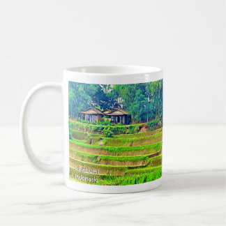 Indonesian Rice Field Coffee Mug