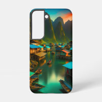 Indonesian Small Fishing Village