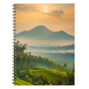 Indonesian Sunset  Notebook