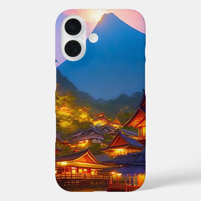 Indonesian Village Sunset  Case-Mate iPhone Case (Back)