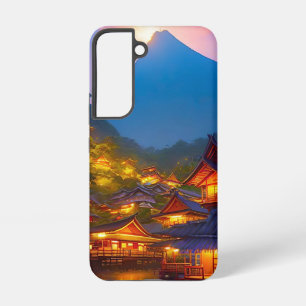Indonesian Village Sunset Samsung Galaxy Case