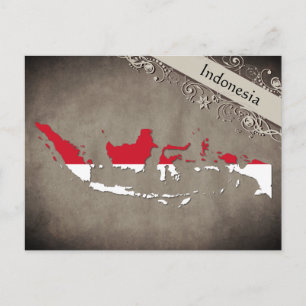 Indonesien Postcard
