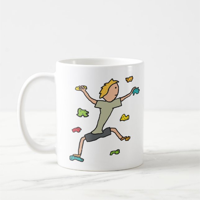 Indoor Climbing Coffee Mug (Left)