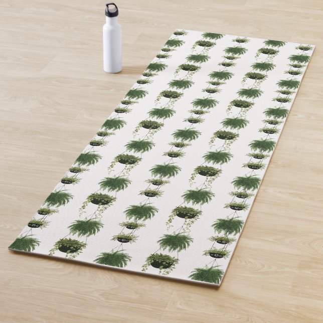 Indoor Oasis | Hanging Baskets Yoga Mat (In Situ)