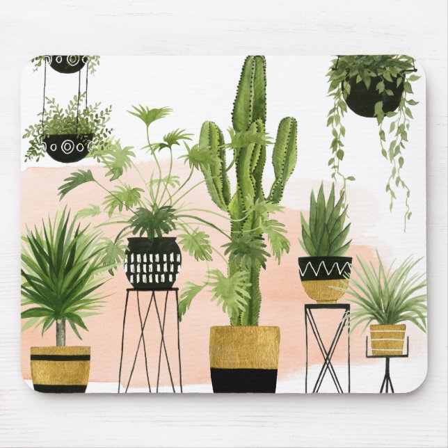 Indoor Oasis Mouse Pad (Front)