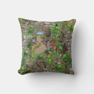 Indoor, Outdoor Nature in Bloom Cushion