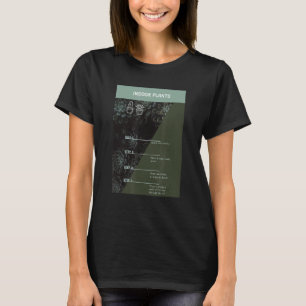 Indoor Plant How to Water Step by Step Instruction T-Shirt
