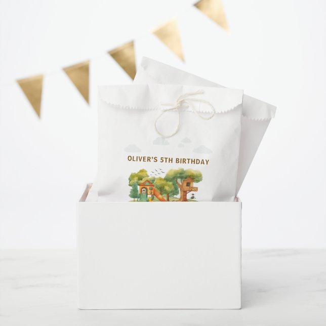 Indoor playground birthday party favour bag (Party)