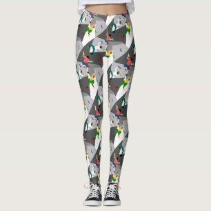 Indoor Rock Climbing Leggings