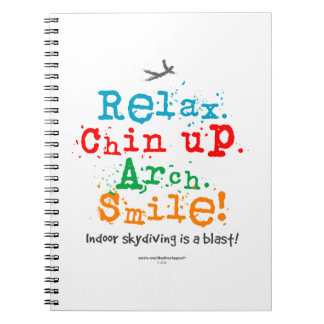 Indoor Skydiving is a Blast! Notebook